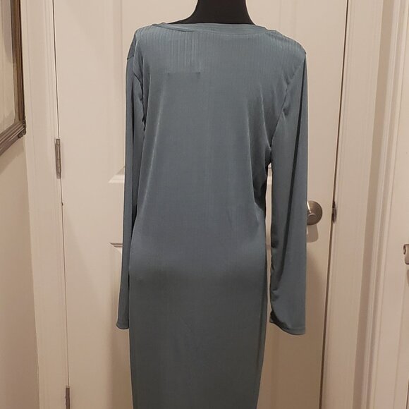 REDUCED-Women's Maxi Length Button Frnt day dress by SHEIN Sz XXL New With TAGS! - Picture 3 of 4